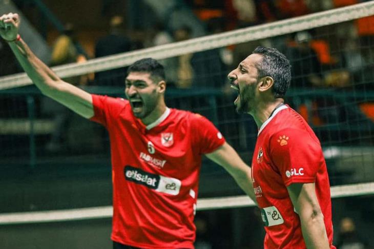 كرة طائرة - الأهلي 